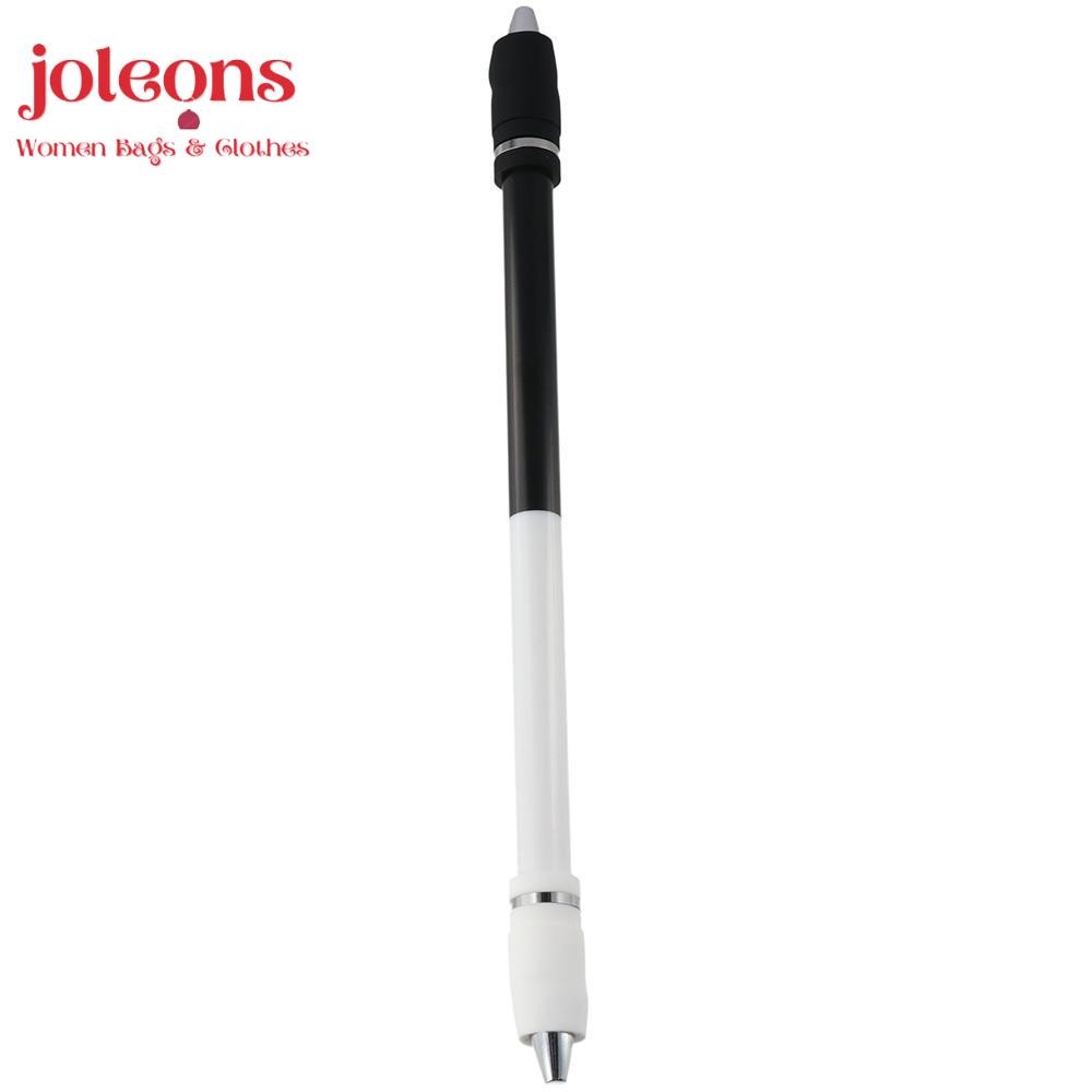 JOLEONS Pen Spinning, PC Black Spin Pen, สํานักงานเคลือบไม่ลื่น