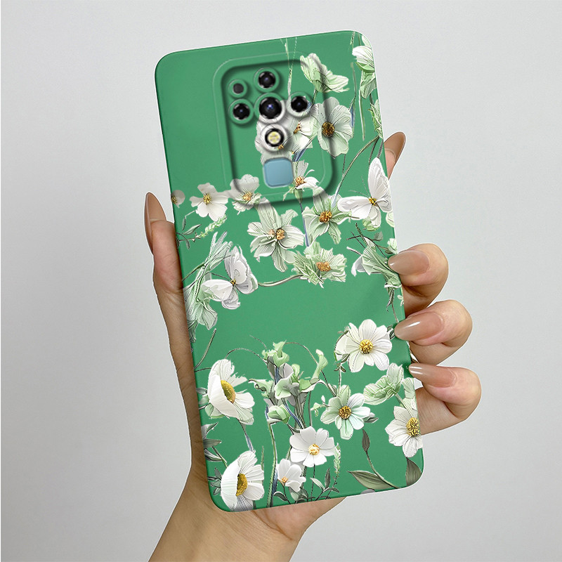 สําหรับ Tecno Camon 16 เคสโทรศัพท์ Camon16 CE7 CE7j CE9h Cool ทาสีซิลิโคนนุ่ม TPU Funda กรณีน่ารักพิมพ์ป้องกัน Coque ราคา ถูกที่สุด ดีลบีเคเค แกลเลอรีภาพที่ 6