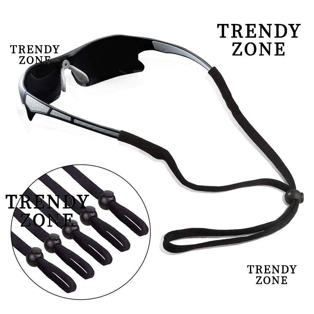 TRENDYZONE สายคล้องแว่นตาทนทานสำหรับผู้ชายและผู้หญิง อุปกรณ์เสริมกันลื่น