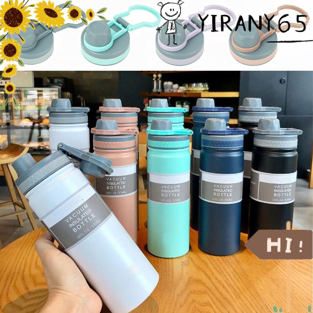 YIRAN 1 ชิ้นถ้วย, 530 ml/750 ml TS-8706B/TS-8709B ขวด, Universal PVC พร้อมซีลแหวน Splash Proof ปิดผน