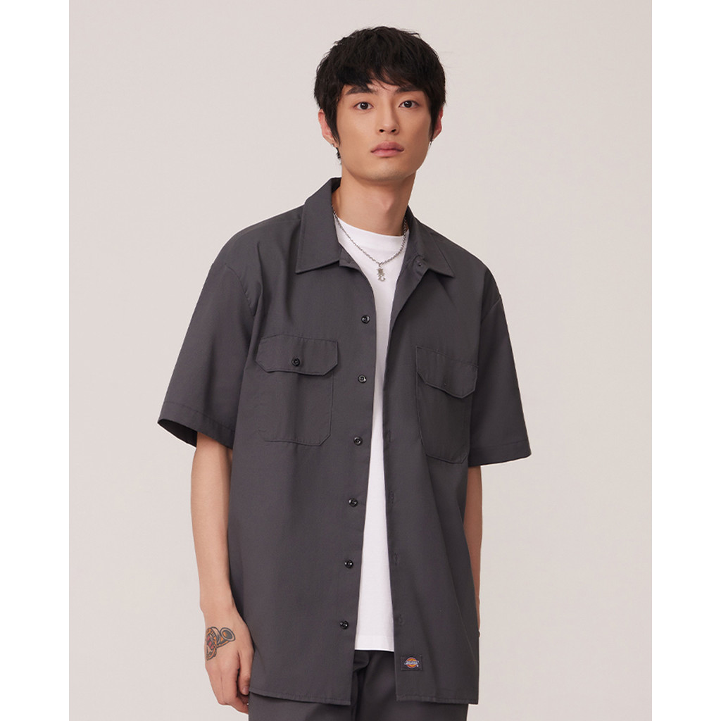 DICKIES - Mall 23 Casual DK เสื้อเชิ้ต unisex คอปกและแขนสั้น011766-CF8