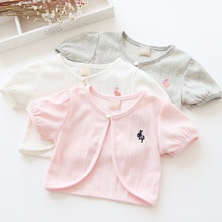 คาร์ดิแกนแขนยาวสำหรับเด็กวัยหัดเดินและทารก สไตล์เกาหลี ออกแบ…