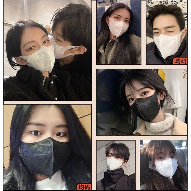 หน้ากากผู้ใหญ่ 50 ชิ้นด้วย สายหูที่มีคุณภาพสูง, มูลค่าความงามสูง หน้ากากใบหน้าของผู้ใหญ่ที่แฟชั่น 10 ชิ้น / แพ็ค