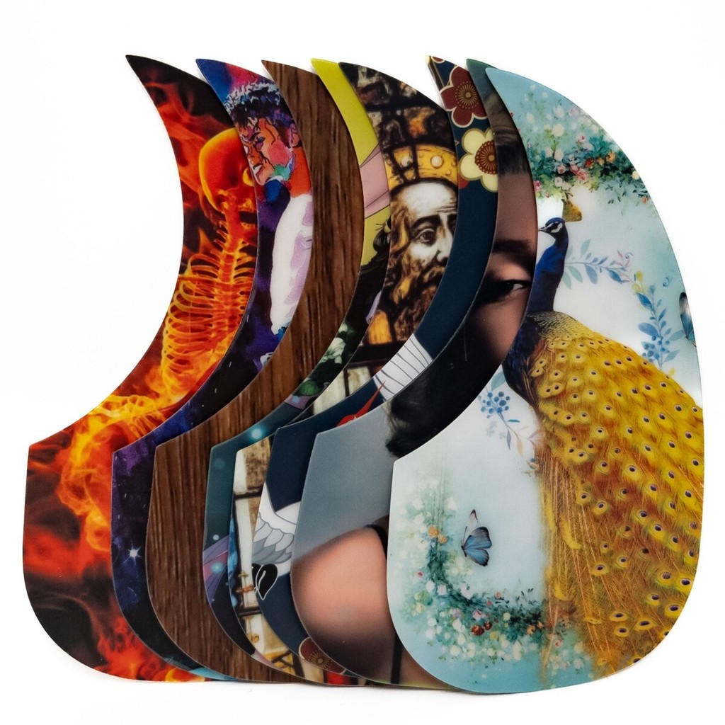 1 ชิ้น Martin D45 Acoustic Guitar Pickguard Self-กาว Pick Guard สติกเกอร์