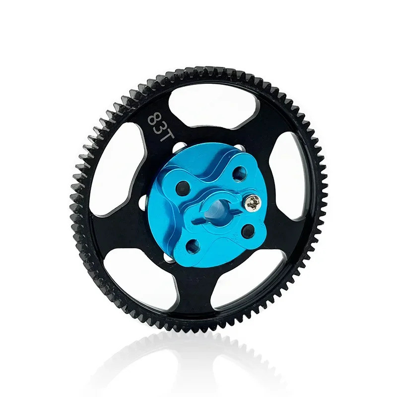 โลหะเหล็ก 83T เกียร์ Spur เกียร์และเกียร์ 54970 สําหรับ Tamiya CC02 CC-02 CC 02 1/10 RC รถอัพเกรดอะไ