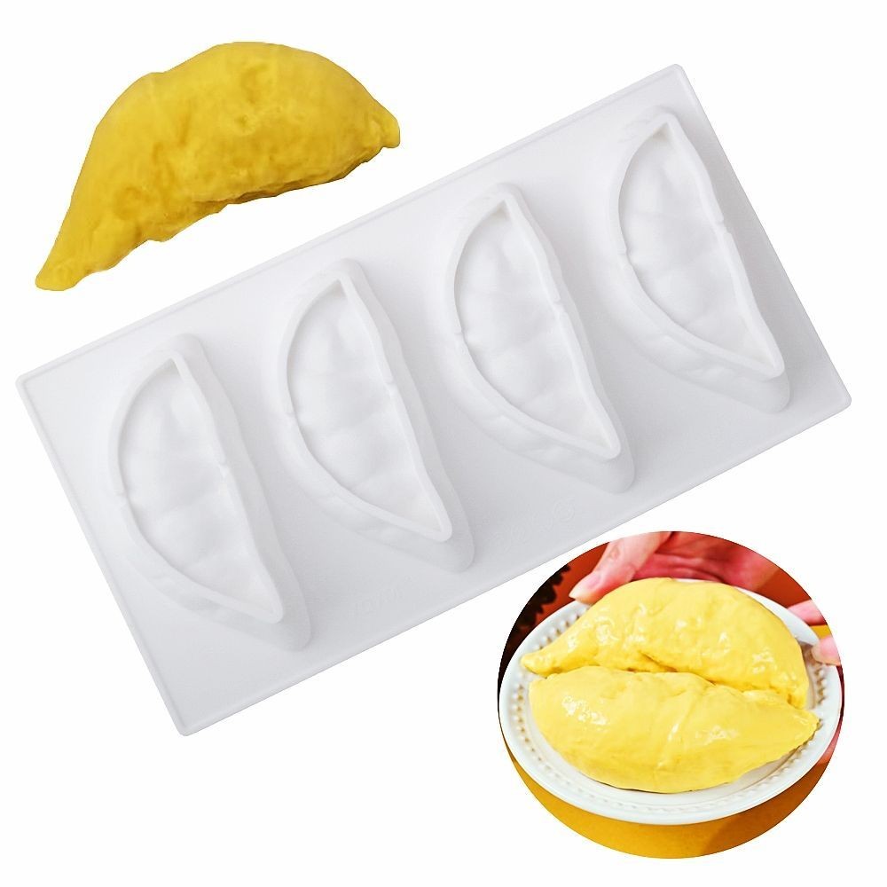 Anti-Real Durian Meat Mousse แม่พิมพ์ไข่ diy Cat Mountain King หมอนทองทุเรียนช็อกโกแลตขนมเบเกอรี่แม่พิมพ์ซิลิโคน – โปรปัง