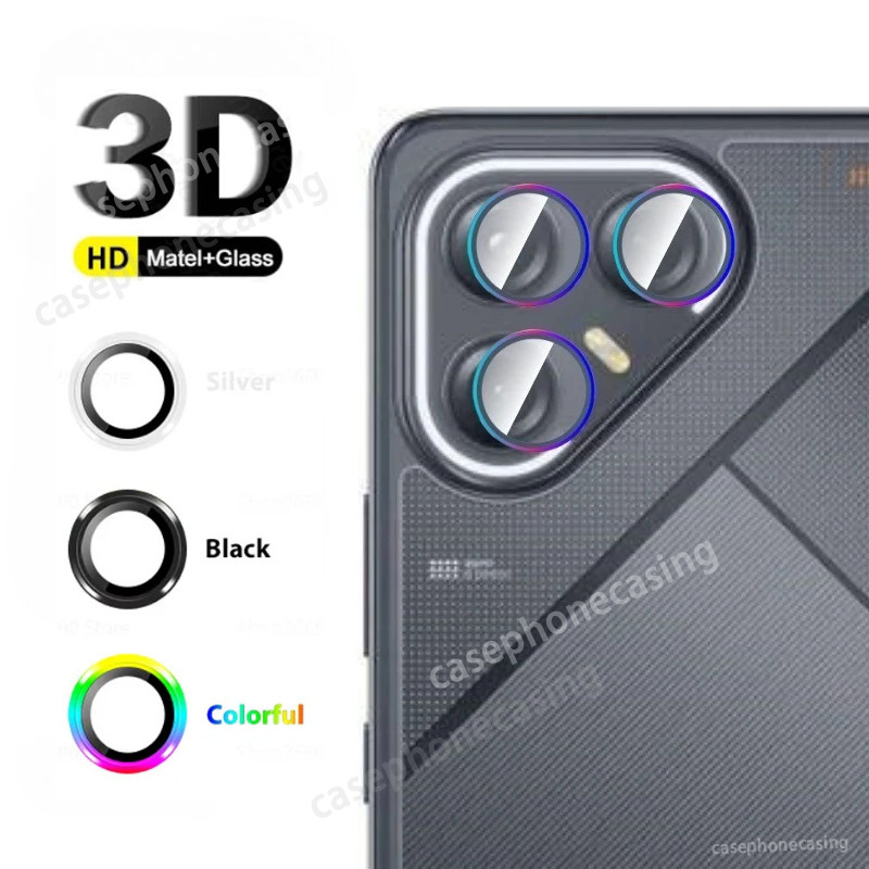 เคสกล้องหลังอลูมิเนียมสําหรับ Tecno Pova 7 6 Pro Ultra Neo 4G 5G ป้องกันเลนส์