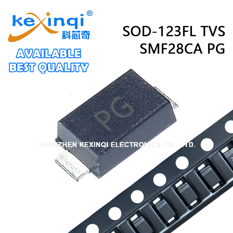(20-100 ชิ้น) SMF28CA PG SOD-123FL TVS ทรานซิสเตอร์ SMD ไดโอดไฟฟ้าสถิตและป้องกันไฟกระชาก