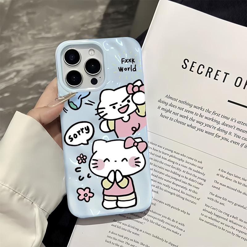 สําหรับiPhone 15 12 14 11 13 16 11PRO 13PRO 13PROMAX 11PROMAX 12PROMAX 15PLUS 13PLUS 16PLUS Hello Ki