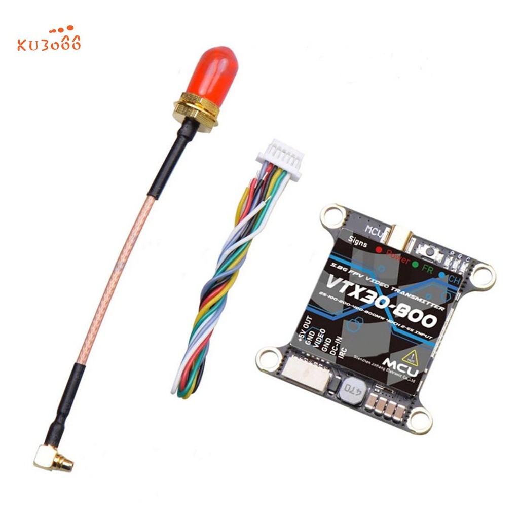 สําหรับ VTX30-800 VTX 5.8G 800MW 40CH IRC FPV VTX เครื่องส่งสัญญาณ 2-6S สําหรับ FPV Drone