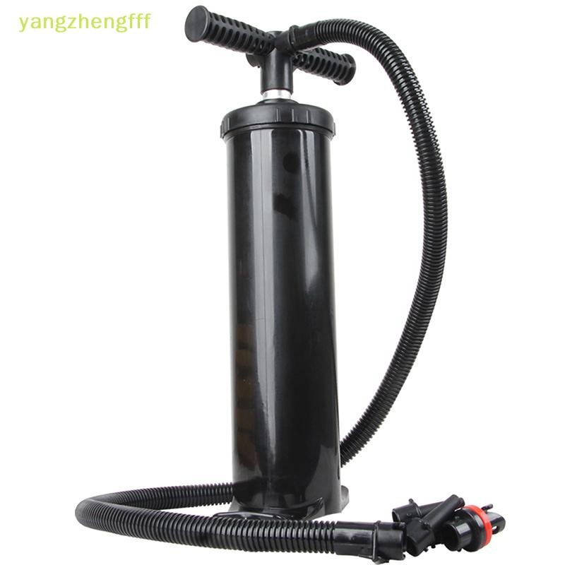 [yangzhengfff] 1 ชุดปั๊มลม Inflatable Air Tube Hand Pump ท่อ 5 ขนาดหัวฉีดที่แตกต่างกันสําหรับ Kayak Paddle Board กระดานโต้คลื่นเรือยาง [ใหม่]