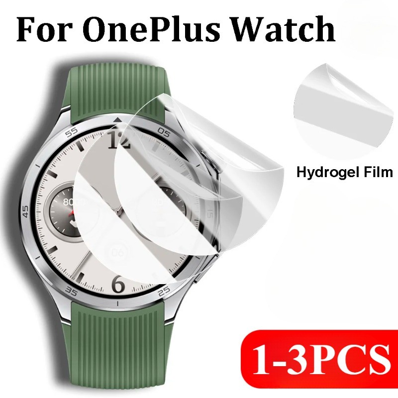 สําหรับ OnePlus Band นาฬิกา 2 2R (eSIM) 3PCS Full Cover HD Clear Soft Hydrogel ฟิล์มสําหรับ OnePlus 