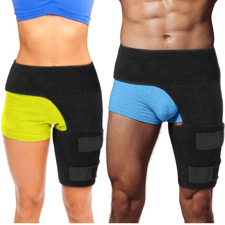 Hot Sale#Fitness Leg Guards In Stock Protective Gear Anti-Muscle Strain Hip Belt Groin Anti-Strain S