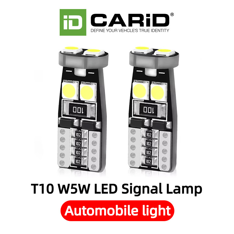 CARiD หลอดไฟหรี่ ขั้วT10 W5W LED 3030 6 ชิพ สำหรับทั้งรถยนต์ และ มอเตอร์ไซค์ พร้อมส่ง (จัดส่งไวสินค้