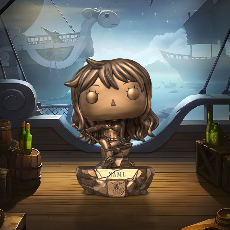JurassicWorld Rebirth Funko POP One Piece Nami Usop One Piece สินค้าที่ระลึก Hand-Made ตกแต่งตุ๊กตาข