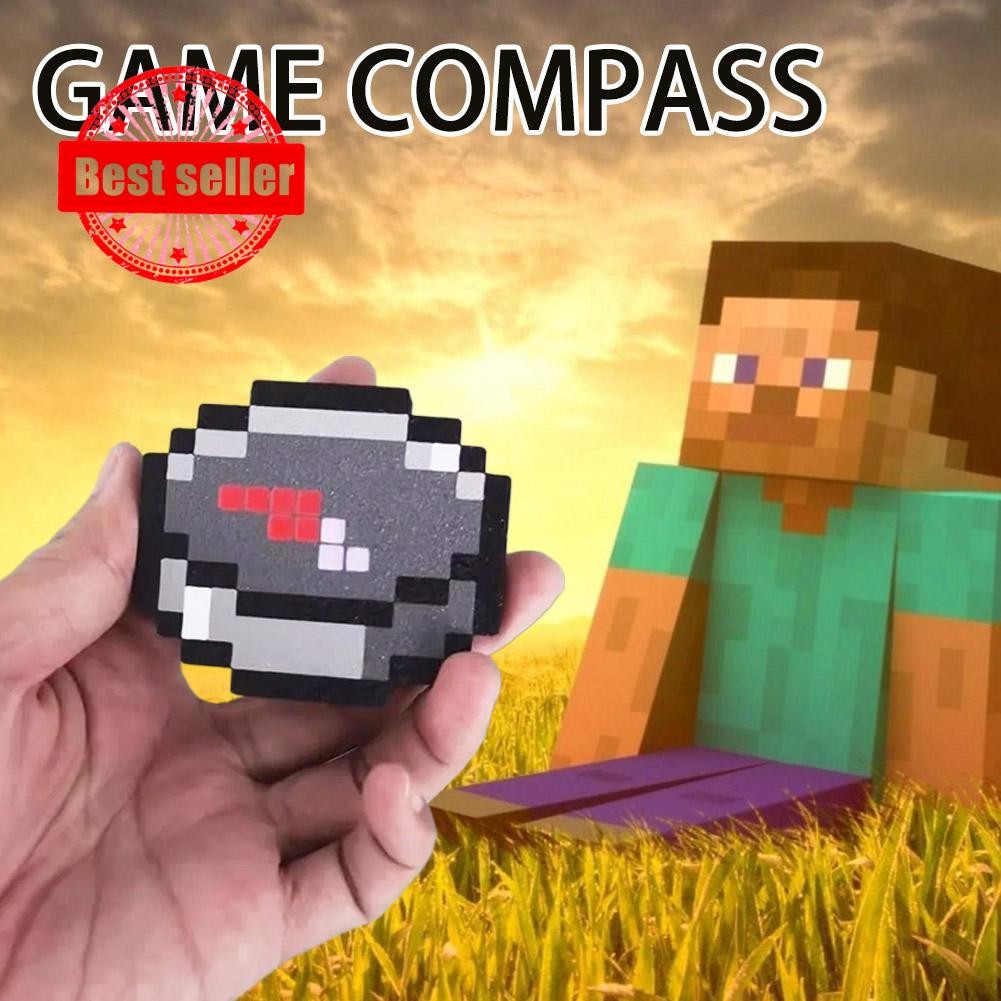 Minecraft Compass Immortal Totem Golden Apple Resurrection จี้สร้างสรรค์จี้พวงกุญแจ P2v3