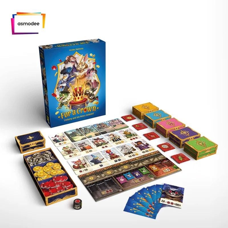 Dcp06 Youye You FOR CROWN เวอร์ชันภาษาอังกฤษพร้อมกฎจีนสําหรับการต่อสู้ไฮบริดเกมกระดานของแท้ CROWN