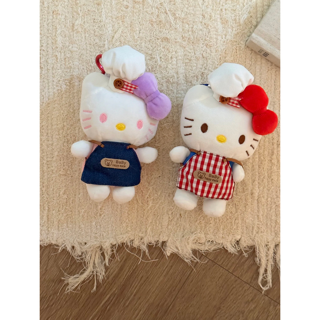 พวงกุญแจหมีเนย พวงกุญแจkitty  insเชฟคิตตี้สุดฮิต  พวงกระเป๋าได้  พร้อมส่ง