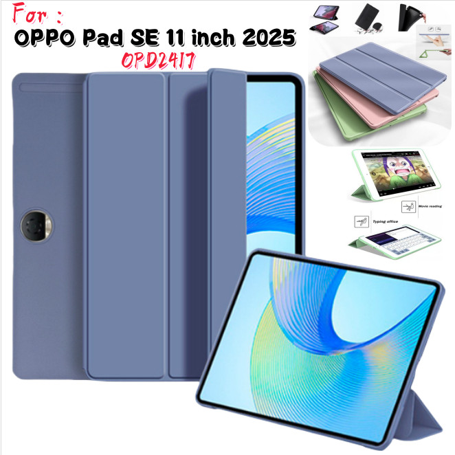 Flip Cover Casing สําหรับ OPPO Pad SE 11 2025 / Pad2 / Pad 2 / Pad Neo 11.36 / Redmi Pad 2 พร้อมส่ง 