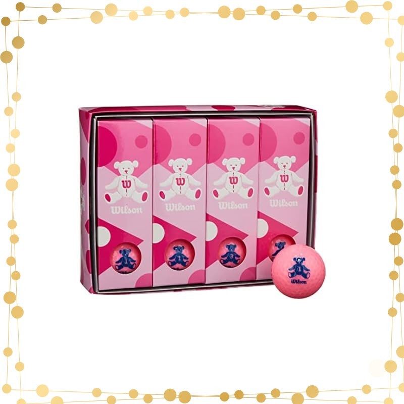 Wilson  Golf Ball BEAR4 Dozen PinkWilson  Golf Ball BEAR4 Dozen YellowWilson　Golf Ball BEAR4 Dozen W