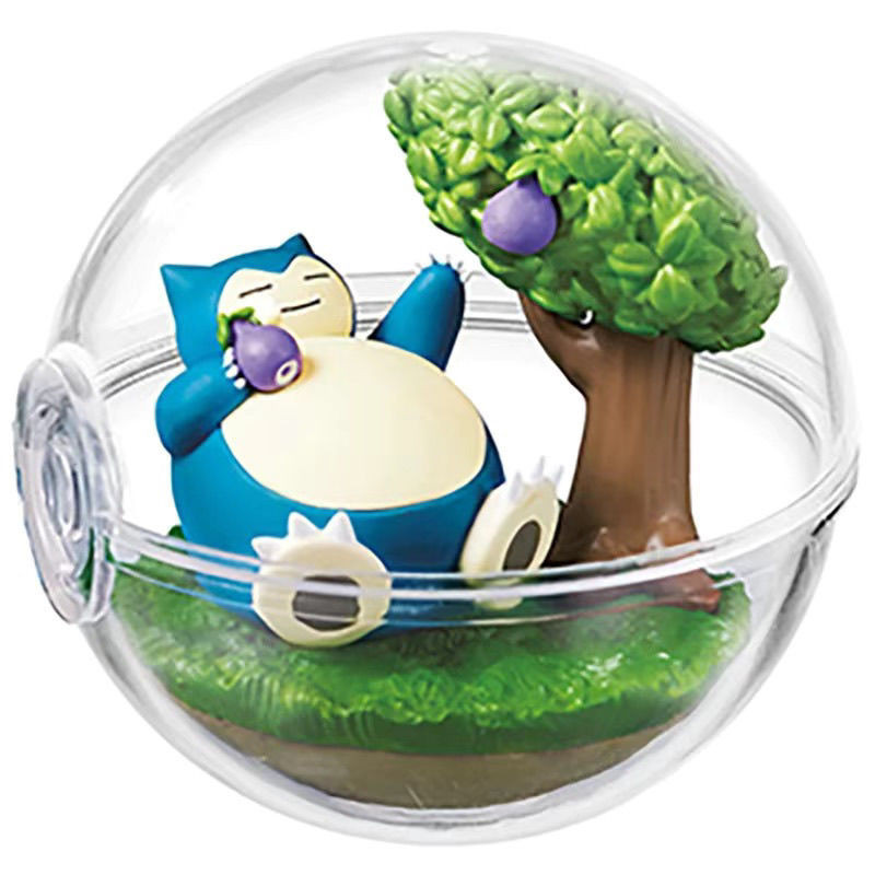 Pokémon รูปตุ๊กตาตุ๊กตา Pokemon Pokemon Ball 14 Eevee Kabi Beast Pika Pokémon กล่องไข่รุ่นเครื่องประ