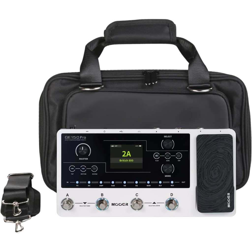 MOOER SC200 เคสพกพาแบบนุ่มสําหรับ GE200 Multi-Effects RE1P