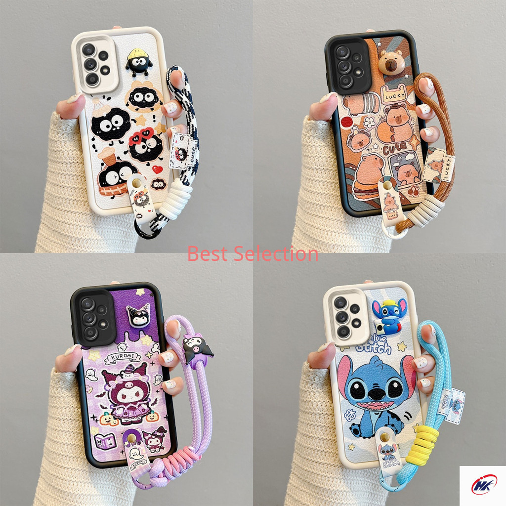 เคส Samsung A32 4G ปลอกสําหรับเคสโทรศัพท์ซิลิโคนอ่อนนุ่มการ์ตูนอนิเมะ BBMD