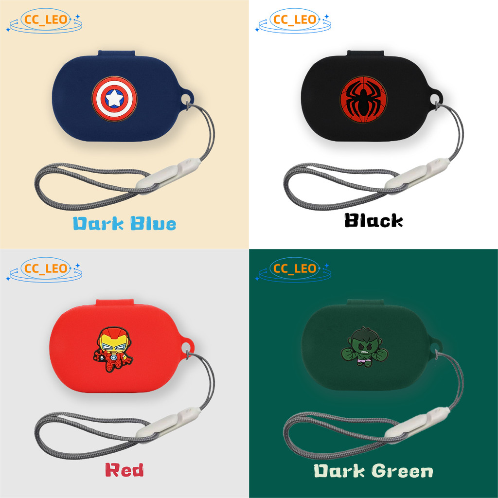 For EDIFIER Comfo Flex Case Cute Lanyard Pendant EDIFIER Comfo CC Silicone Soft Case Suitable for ED
