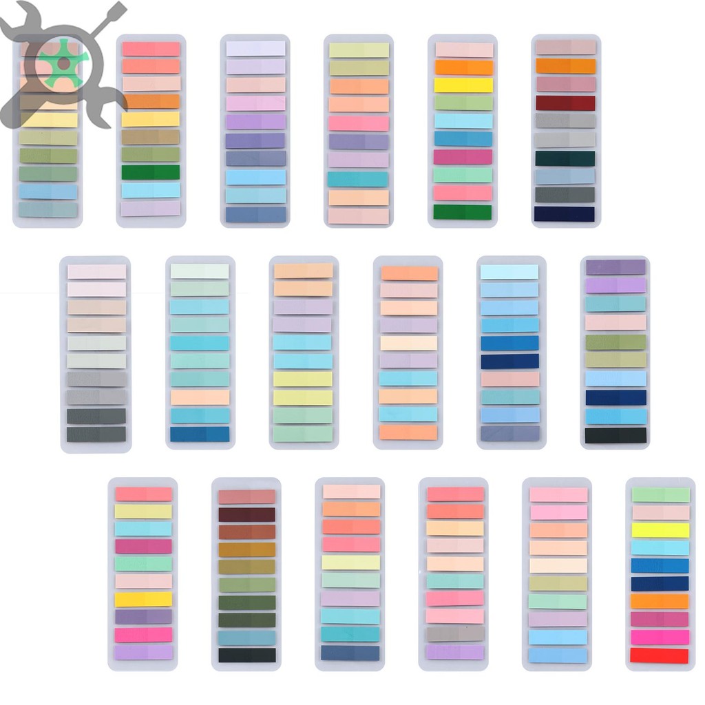 3600ชิ้นแท็บเหนียว180สีหนังสือแท็บใสเหนียวหมายเหตุแท็บเขียนได้และเปลี่ยนตําแหน่งหนังสือธงแถบดัชนีแท็บที่มีสีสันเครื่องหมายหน้าแท็บท่าโพสต์ ร้านค้า6977