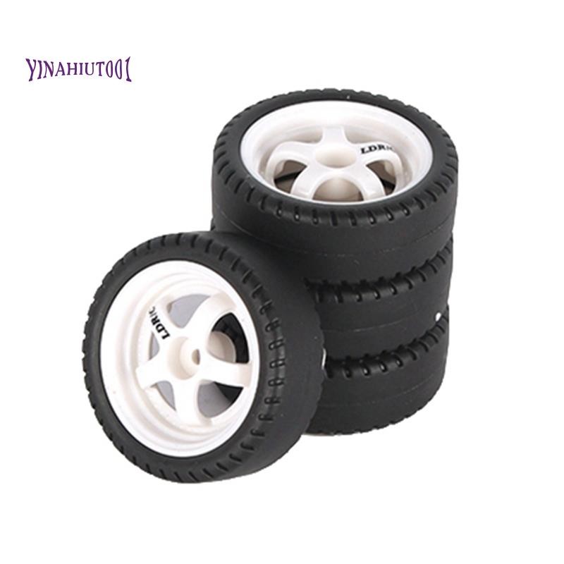 Yinahiut0014 ชิ้น 33 มิลลิเมตร RC Drift ยางล้อ Hard Tyre สําหรับ LDRC AE86 A86 A86P LD1801 1/18 RC รถอะไหล่อัพเกรดอุปกรณ์เสริม RC อะไหล่ RC ,1