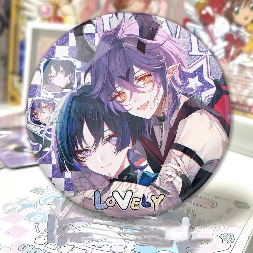 Genshin Impact Wanderer และ Mini Durin เข็มกลัดคู่ FJTPD6697 250725