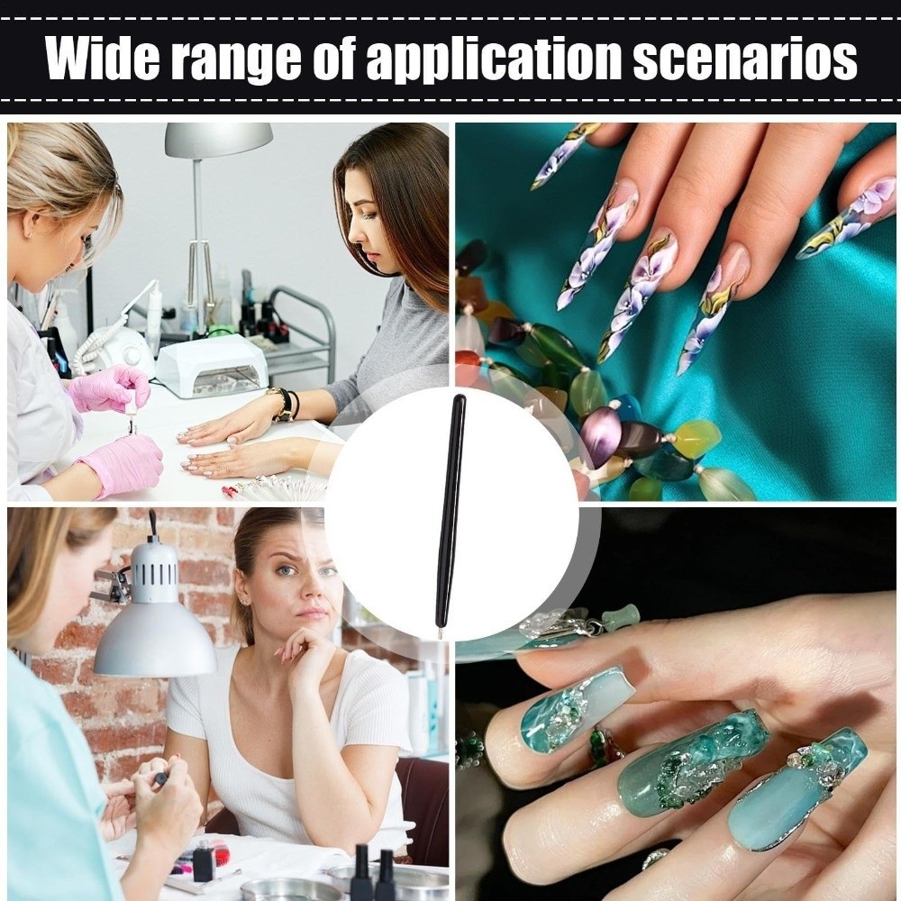 PUREHAIRBEAUTY ปากกาแม่เหล็กเพ้นท์เล็บ, เครื่องมือทาเล็บมืออาชีพ, แฟชั่น Magnetic Magnetic Picker Tool ผู้หญิง - รูปที่ 5