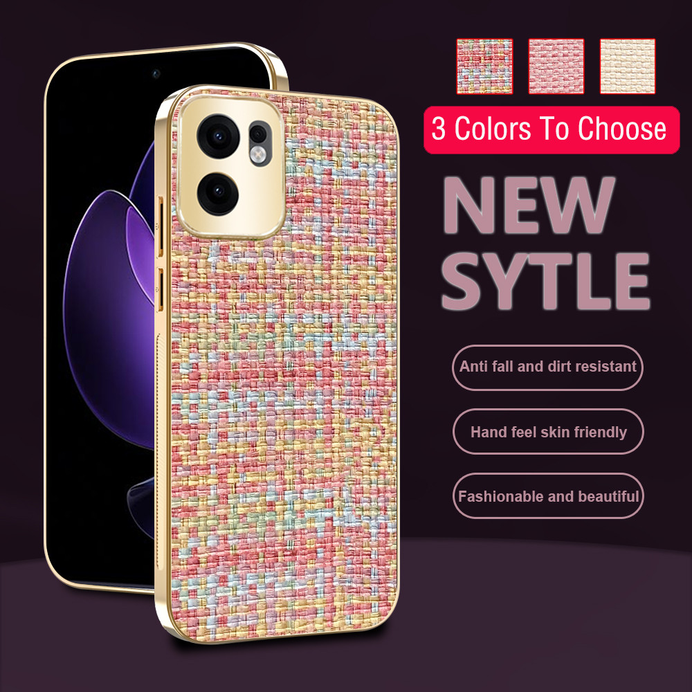 ปลอกสําหรับOppo Reno 14F 13F Reno14 F Reno13 F Reno14F Reno13F 4G 5GทอหรูหราElectroplatedทองเคสโทรศั