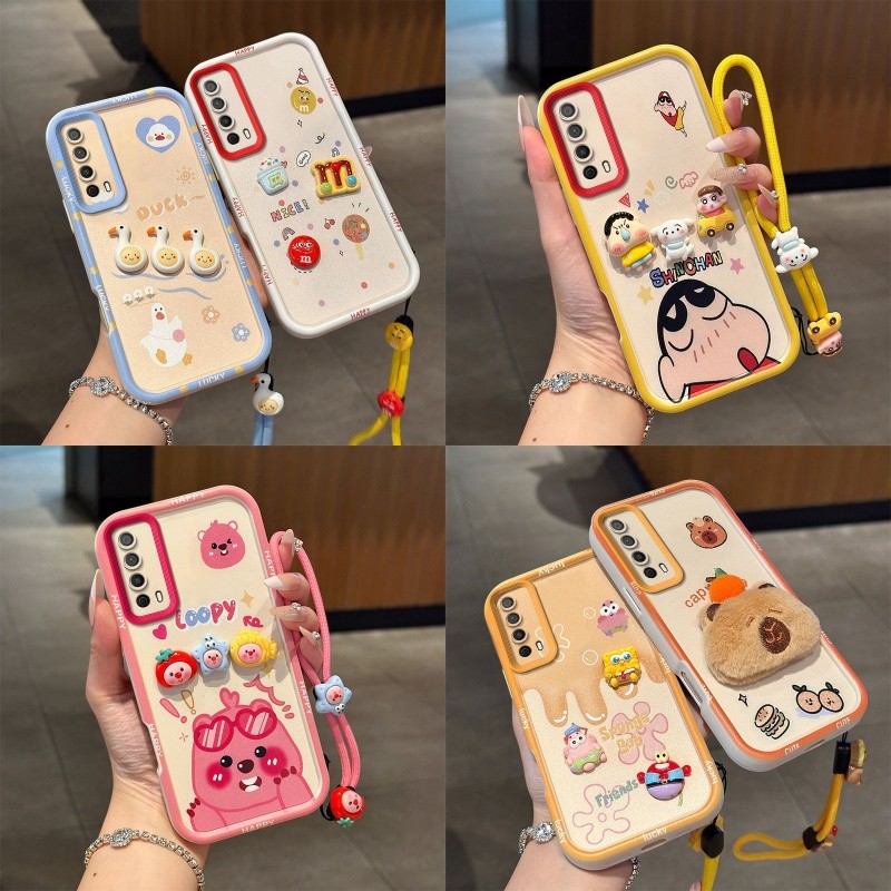 เคส huawei y7a เคส huawei P smart 2021 กรณีTPUซิลิโคนDropทนเคสโทรศัพท์ tykp