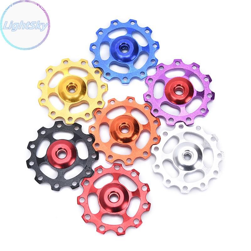 LightSky จักรยานเสือหมอบ derailleur pulley jockey wheel สำหรับการท่องเที่ยว
