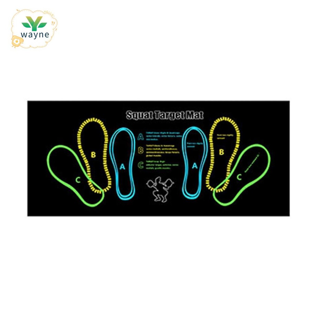 Squat Mat Knee Mat Squat Assist Trainer Pad สําหรับ Glute Training & Weightlifting - Hip Thrust Pad 