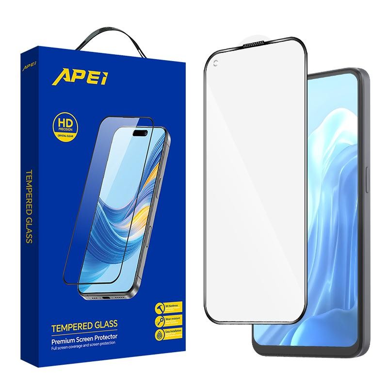 APEI ฟิล์มกระจก สำหรับ For OPPO K1 K3 K5 K7 K9 R15 R17 R17X Reno A ACE Z 2 2F 2Z 3 3A 5 5K 6 7 Pro 4