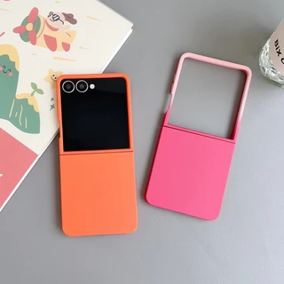 กันกระแทกสําหรับ Samsung Galaxy Z Flip 8 7 6 5 4 7FE กรณีการออกแบบเฉพาะสีสัน Flip5 Flip6 Flip7FE เชือกเส้นเล็กเคสโทรศัพท์