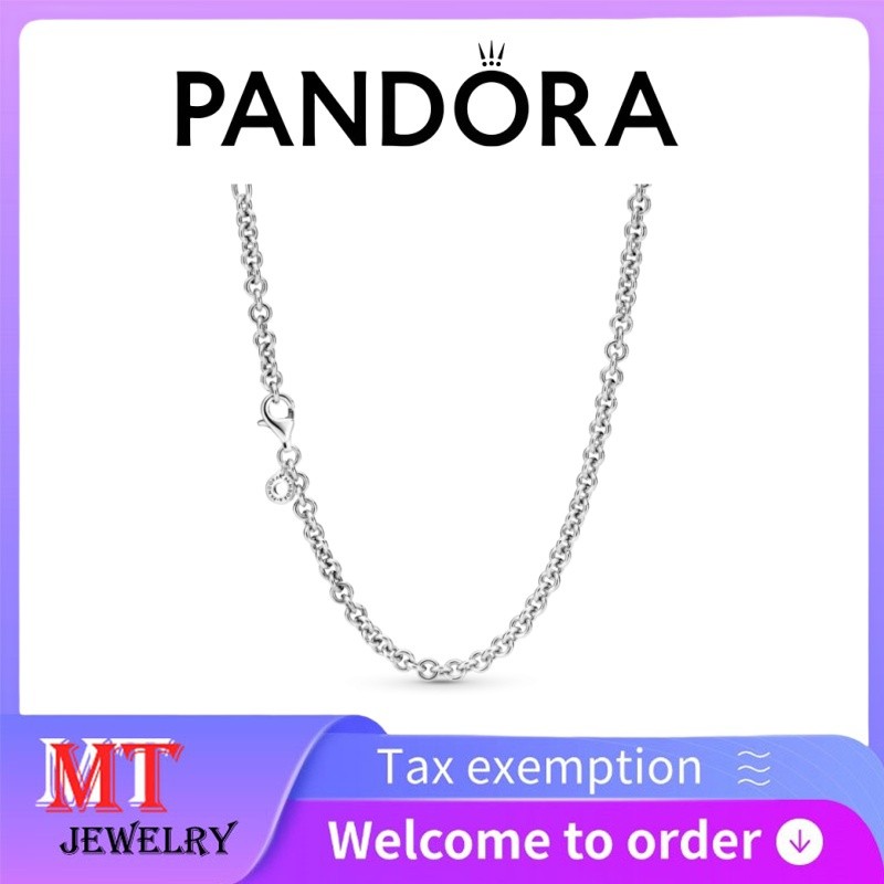 สร้อยคอโซ่สายหนา Pandora จากสเตอร์ลิงเงิน S925 หมายเลข 399564CE00