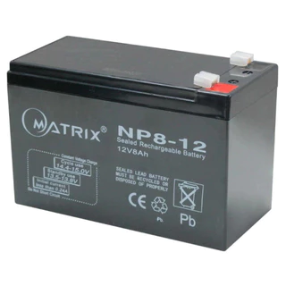 (มีส่งด่วน) Matrix BATTERY UPS 8Ah, 12V