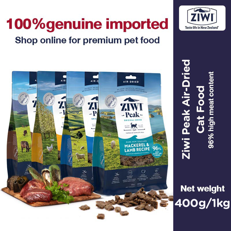 Ziwi Peak Air-Dried Cat Food NZ High Protein, Grain Free, Natural | สุขภาพดี ผิว & เสื้อโค้ท