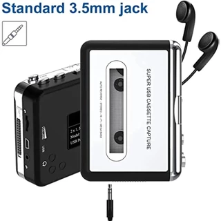 เครื่องเล่นเทปคาสเซ็ต Walkman เป็นตัวแปลง MP3 CD เครื่องเล่นเพลงเสียงเข้ากันได้กับคอมพิวเตอร์แล็ปท็อปพีซีแปลง CASSETTE เป็นดิจิตอล
