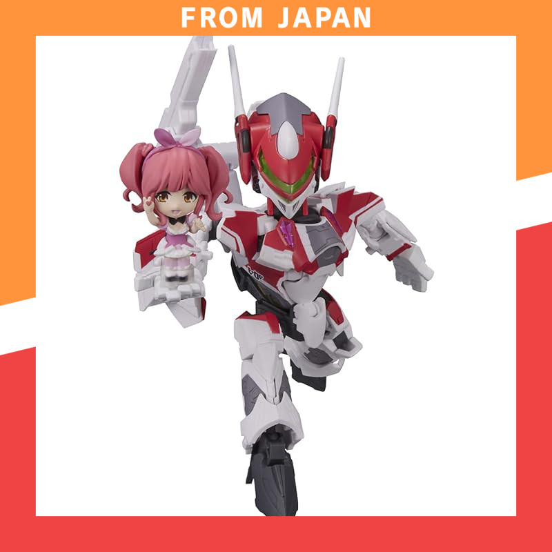 "Macross Δ TINY SESSION VF-31 Siegfried Collectible Action Figure Set"