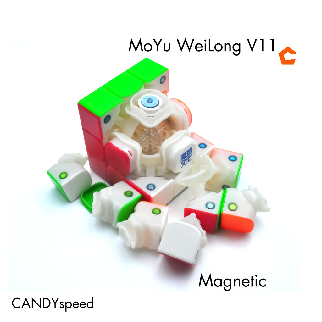 รูบิค Rubik MoYu WeiLong V11 20M Maglev Ball Core UV | by CANDYspeed - รูปที่ 6