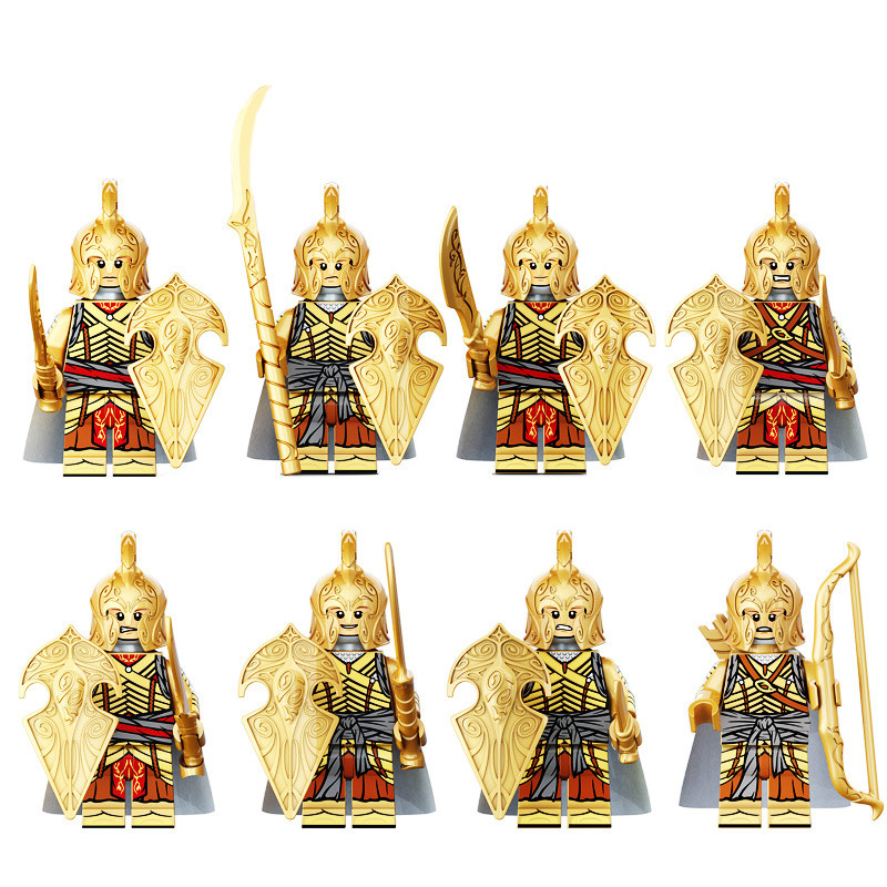 Spot Goods#Corui KT1032The Lord of the Rings Noldor Elf Warrior Battle of the Five Armies Minifigure
