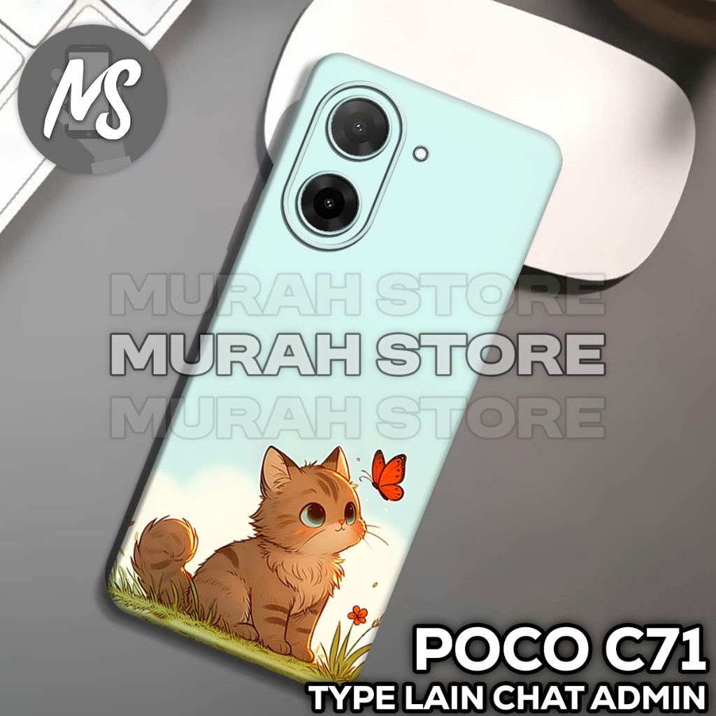 ยาง POCO C71 Softcase /MS29 / เคส Anime motif / POCO C71 / เคส POCO C71 / ซิลิโคน