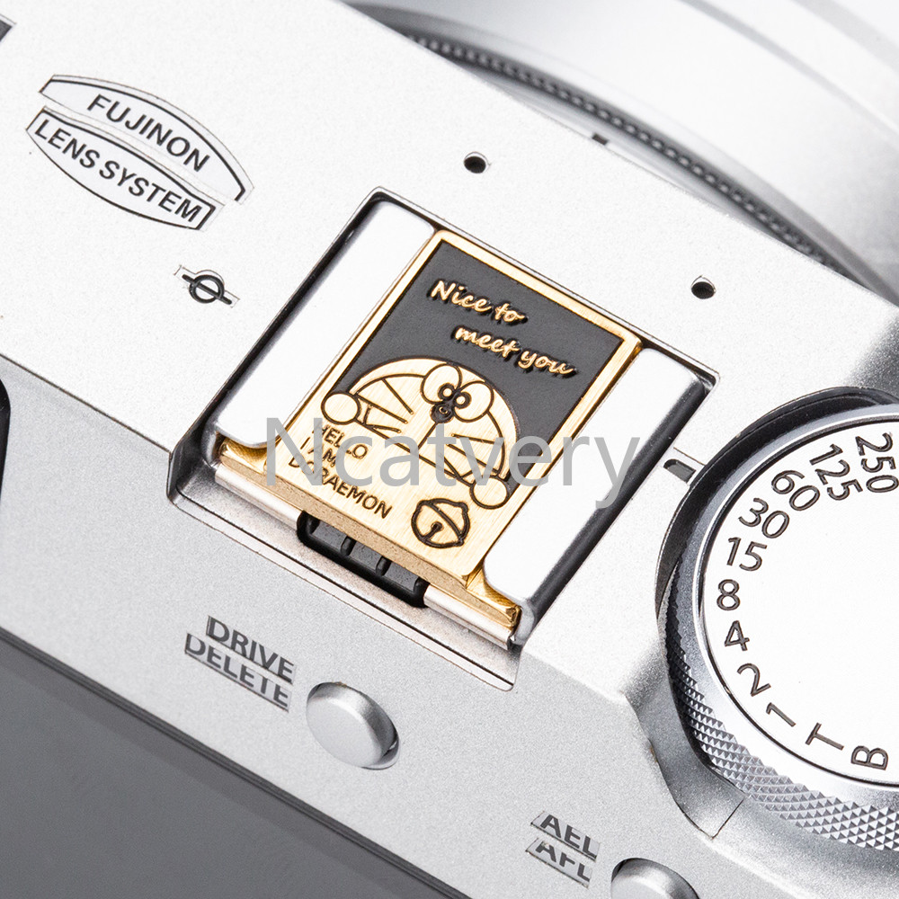 กล้องโลหะร้อนรองเท้าป้องกันหมวกสําหรับ Fuji X100V XE5 X100VI XT30 II XE4 XPro3 XM5 X-M5 X-ครึ่งX MIN