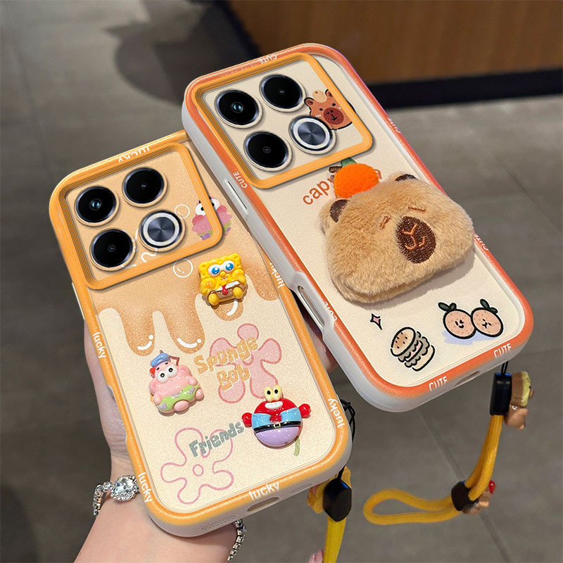 ล้อมรอบซิลิโคนสําหรับ Infinix note 60 pro note 50 pro + note50s note50x note 30 pro note 30 vip note 40x note 40s note 40 pro + 4g 5g เคสโทรศัพท์กันกระแทกความงามสุภาพสตรีสไตล์