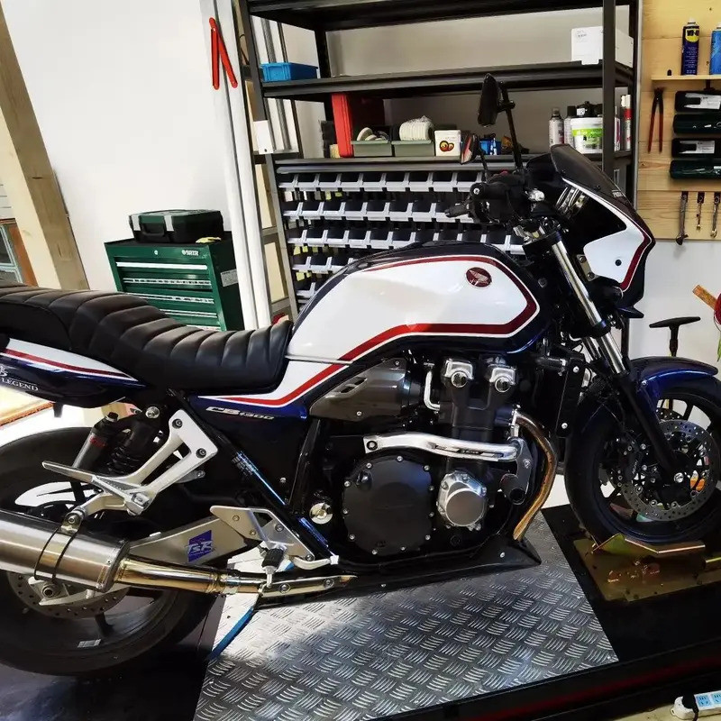 เครื่องยนต์ Guard Bar สําหรับ HONDA CB 1300SB 2014 - 2024Crash Tank กรอบกันชน Protector CB1300SF 201