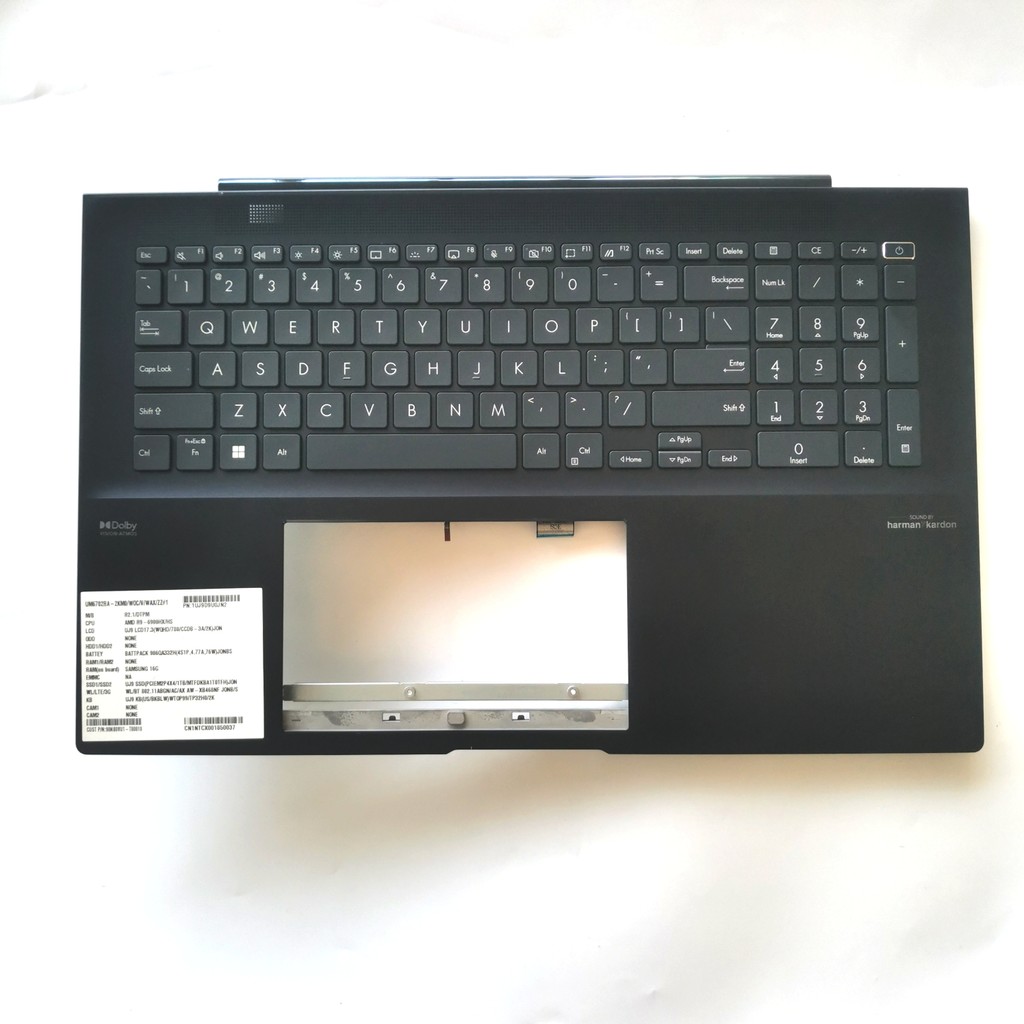 Asus Lingyao 17 Zenbook Pro 17 UM6702RA UM6702RC คีย์บอร์ดโน้ตบุ๊ก C Case